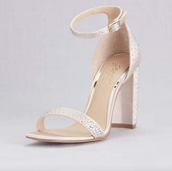 David's Bridal Badgley Mischka Heels - Picture 2 of 10